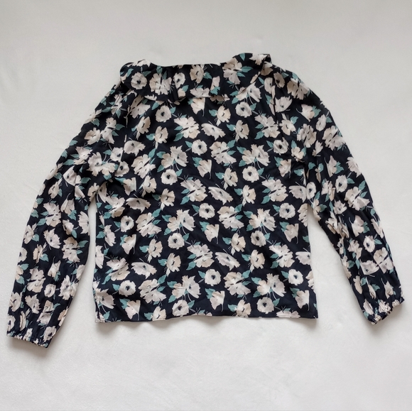 PAIGE▪️Lila Floral Long Sleeve Blouse - Picture 4 of 7